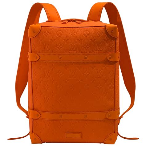 louis vuitton backpack orange straps